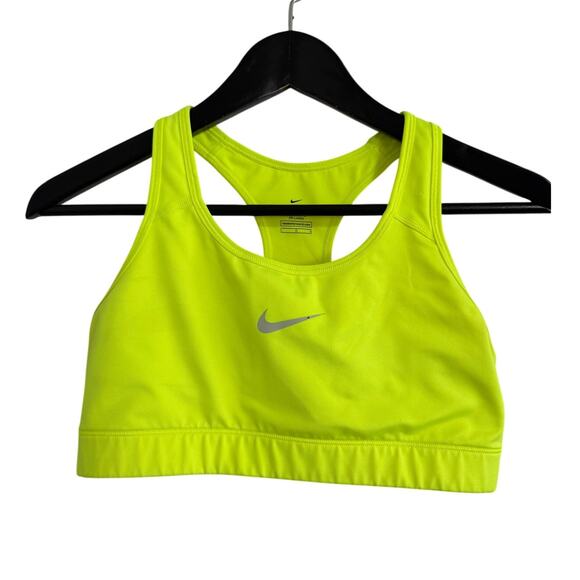 Nike Other - Yellow Nike Dri-Fit Sports Bra Size Large